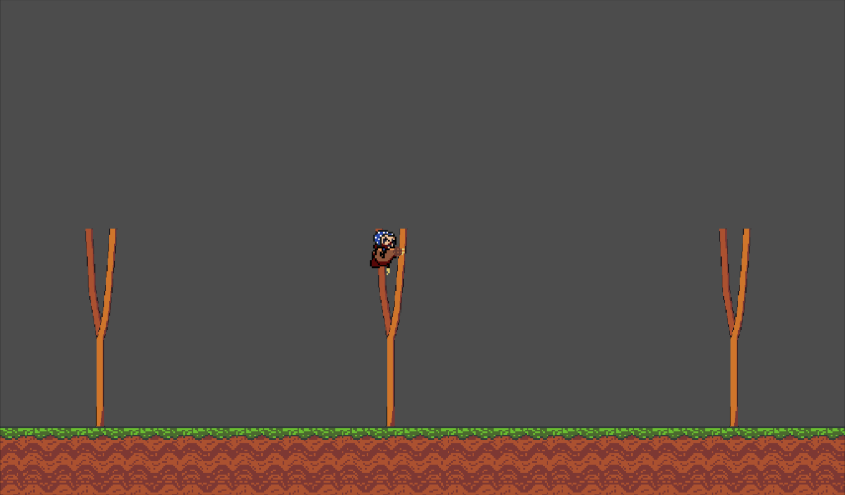 SlothShot, a work-in-progress game made with Godot and a small team. I'm doing the music and a tad bit of coding.